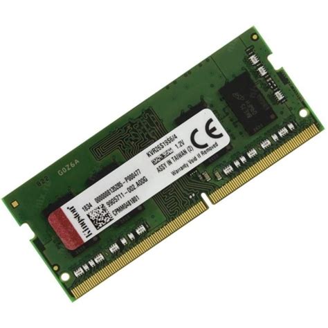 Kingston KVR26S19S6 4 4GB DDR4 SODIMM RAM DiscoAzul Pt