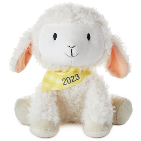 Hallmark Lamb Stuffed Animal For Baby 2023 For Easter Baby Shower