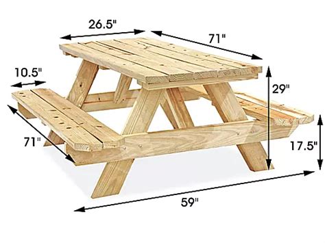 How Wide Is A Picnic Table Bench | Brokeasshome.com