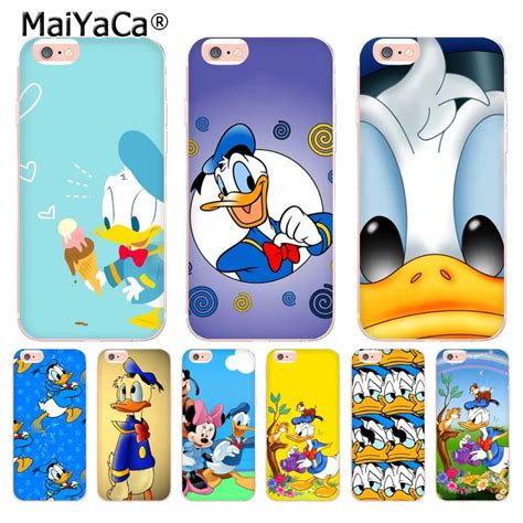 Maiyaca Cartoon Donald Duck Soft Tpu Phone Case Cover For Apple Iphone