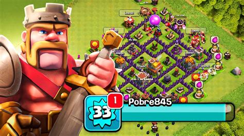 REY BÁRBARO en dos semanas sin gemas Clash Of Clans YouTube