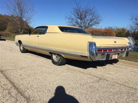 Chrysler New Yorker Brougham Dr Special Order Car Loaded