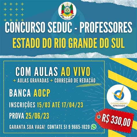 SEDUC RS 2024 CPC Concursos Descubra As Vantagens Do Site De Apostas