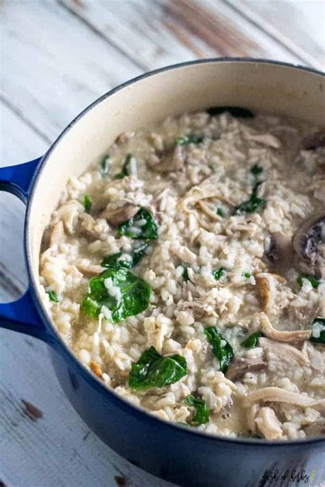 Easy Homemade Creamy Chicken Risotto Recipe