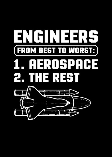 Aerospace Engineers Poster By Fabian El Matador Displate