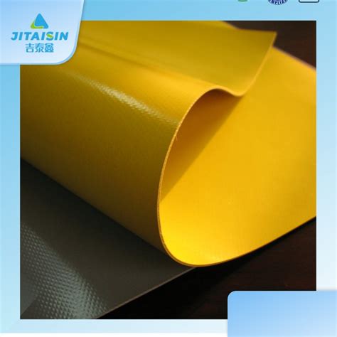 ISO9001 2008 PVC Coated Tarpaulin Fireproof Waterproof Tent Fabric