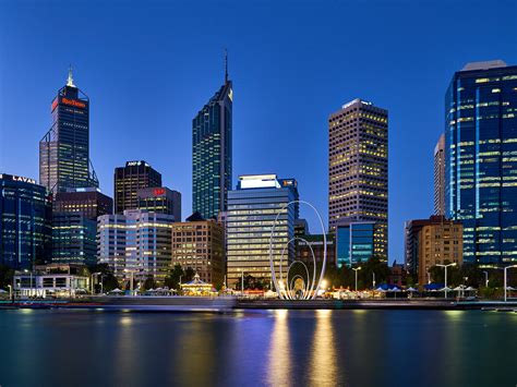 Photography of high rise building near body of water, perth HD wallpaper | Wallpaper Flare