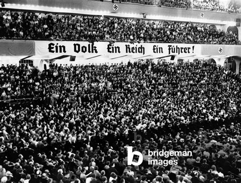 Image Of Banner Saying Ein Volk Ein Reich Ein Fuehrer One People