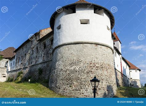 Slovenian Castle Turjak from Outside Stock Photo - Image of ancient ...