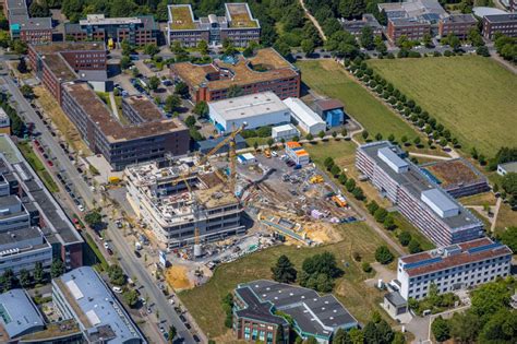 Luftaufnahme Dortmund Baustelle Zum Neubau Eines Forschungs Geb Udes