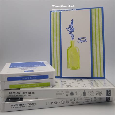 Stampin Up Bottled Happiness Sneak Peek CAS Creative Stamping Designs