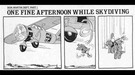 One Fine Afternoon While Skydiving MAD S Don Martin Cartoon YouTube