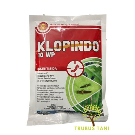 Jual Insektisida Klopindo Wp Gram Shopee Indonesia