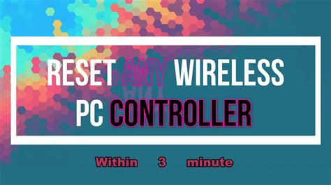 Reset Any Wireless Controller Ft RPM Euro Games YouTube