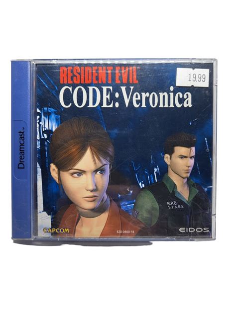 Resident Evil Code Veronica Sega Dreamcast Stan U Ywany Z