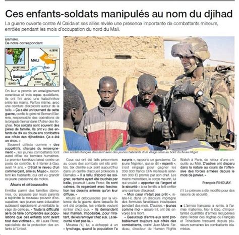 Enfants Soldats En Guerre