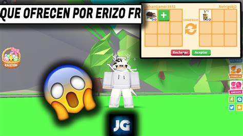 QUE OFRECEN POR UN ERIZO FR EN ADOPT ME ROBLOX YouTube