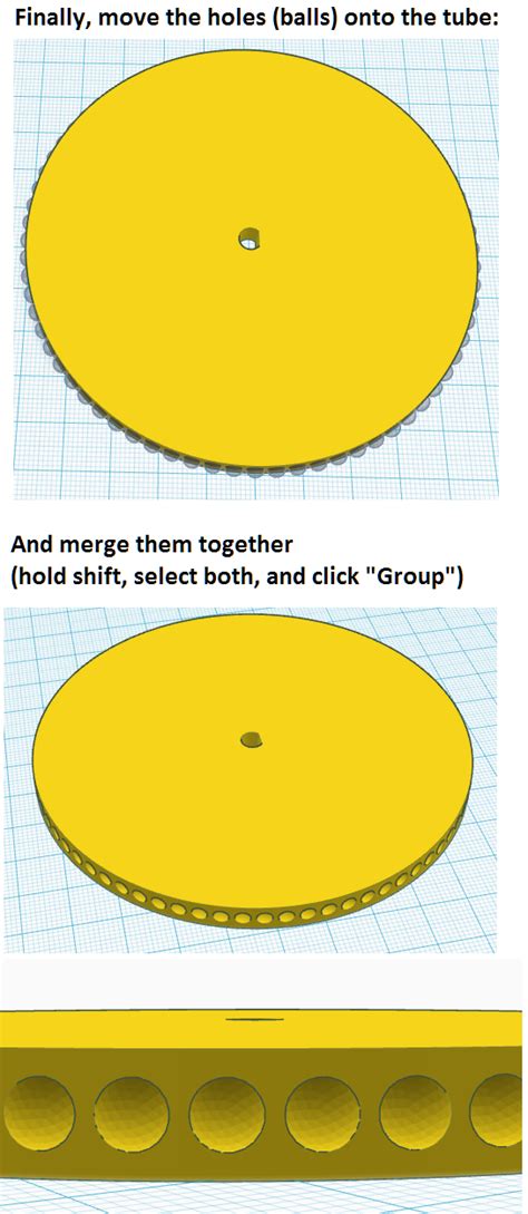 Designing A 3d Printed Beaded Ball Chain Drive Pulley For Stepper Motor