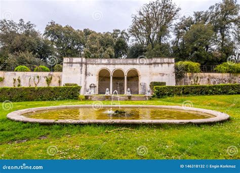 Villa Borghese Gardens in Rome Editorial Photography - Image of italian, italy: 146318132