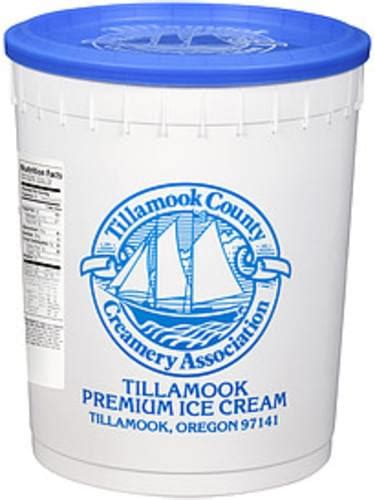 Tillamook Oregon Blueberry Patch Ice Cream 3 Gal Nutrition