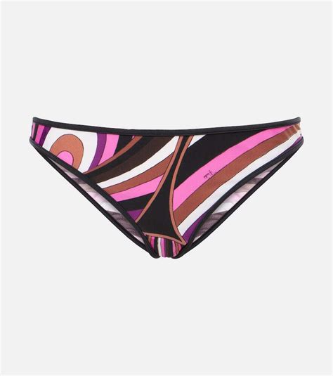Emilio Pucci Vivara Bikini Bottoms Multicoloured Editorialist