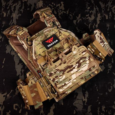 Oemodm Outdoor Modular Laser Cut Multicam Vest Breathable Tactical