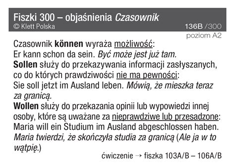 Fiszki 555 Wielka Gramatyka Niemiecka PONS Poziom A1 C1 Wydanie 2