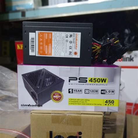 Jual Power Supply Simbadda Watt Simbada W Pin Garansi