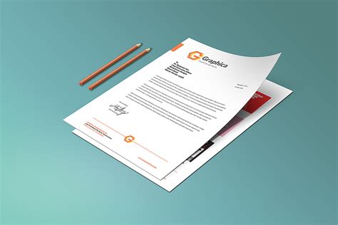 Letter Head Mockup Free Mockup World