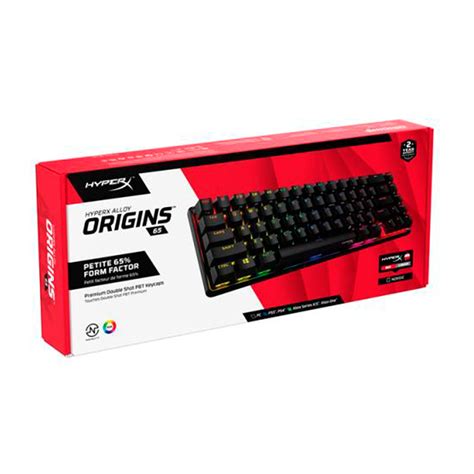 Teclado Mecanico Hyperx Alloy Origins Rgb Gaming Switches Red Joy