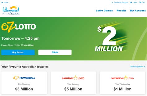 How Do I Play Lotto Online Oz Lotterywest