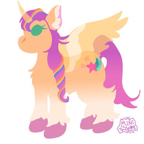 Sunny Alicorn Ref by MiniTadpole on DeviantArt