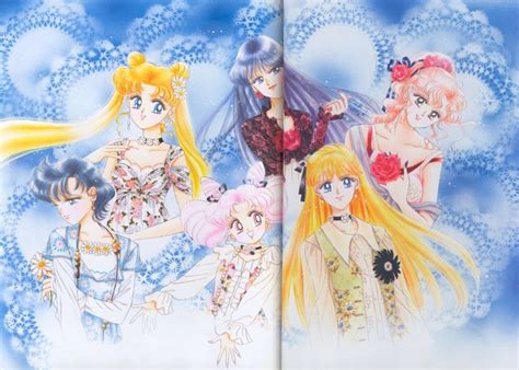 Sailor Moon Art Book Collections Manga Artist Naoko Takeuchi Sailor