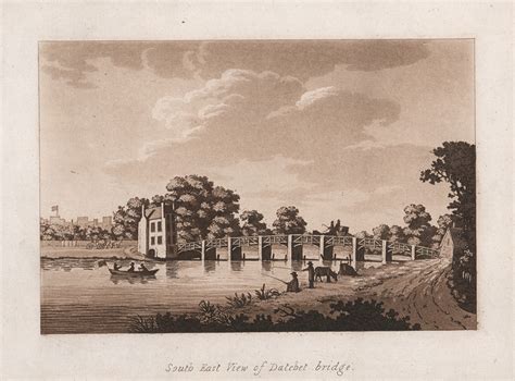 South East View of Datchet bridge | Sanders of Oxford