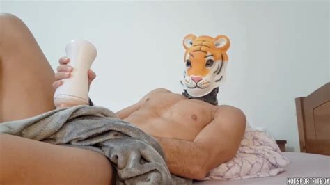 Hot Guy Fucking A Fleshlight In Bed Sexy Moan And Cum Inside Pornhub