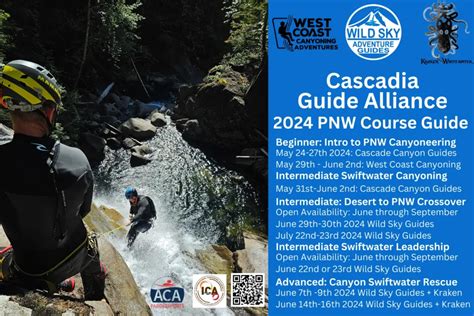 Pnw Canyoneering Visitors Guide Wild Sky Adventure Guides