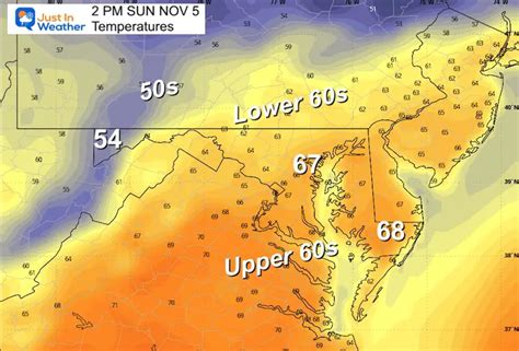 November 4 Weekend Weather And Clock Change - Just In Weather