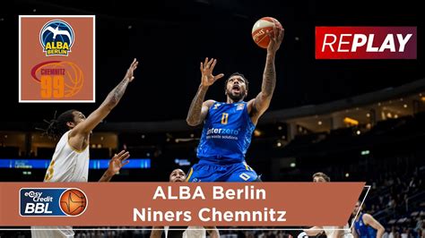 Basketball ALBA Berlin Niners Chemnitz Basketball Bundesliga