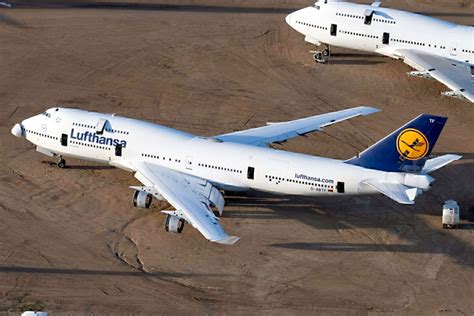 Lufthansa Sending Boeing 747s To Retirement In Mojave Desert