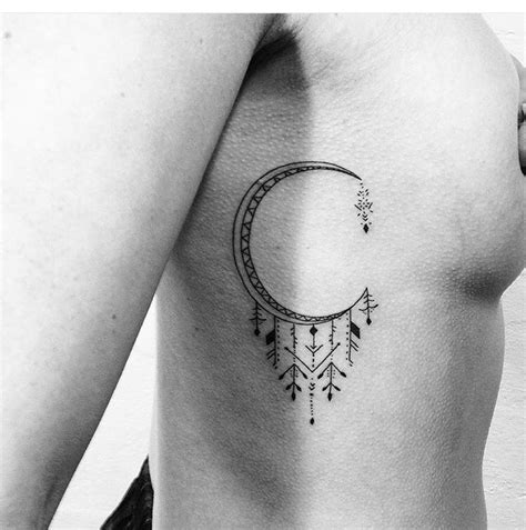 Crescent moon | Tattoos, Infinity tattoo, Crescent moon