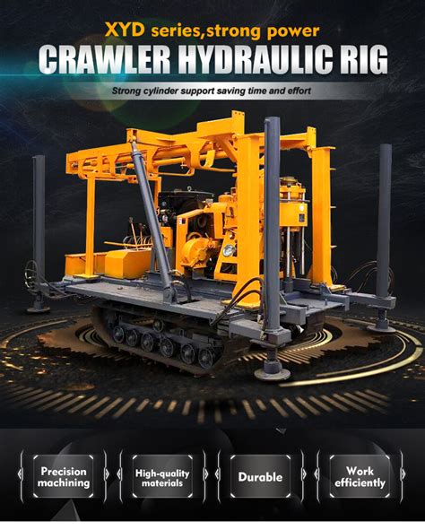 Geotechnical Drill Rigs Crawler Type Drilling Rig Model For Sale High