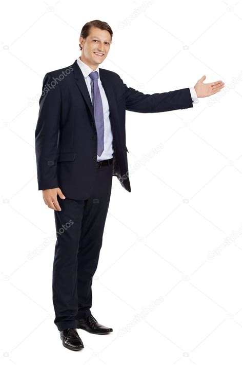 Businessman Pointing Stock Photo By Sumners 13743639