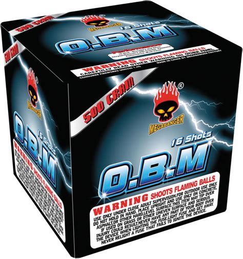 O B M 16 SHOT MEGABANGER MILLER FIREWORKS