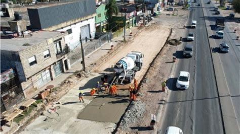 Avanzan Las Obras En La Ruta Provincial N Para Beneficio De Lomas De