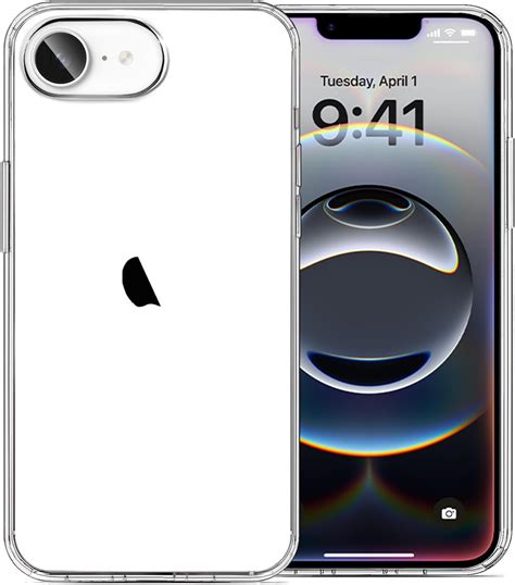 Amazon.com: JJGoo Compatible with iPhone 16e Case Clear, Soft