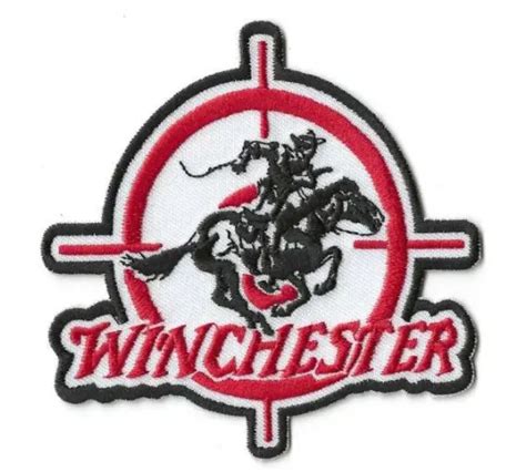 WINCHESTER ARMS WAFFEN Aufnäher Patch Aufbügler Emblem 9 0 x 9 0cm H x