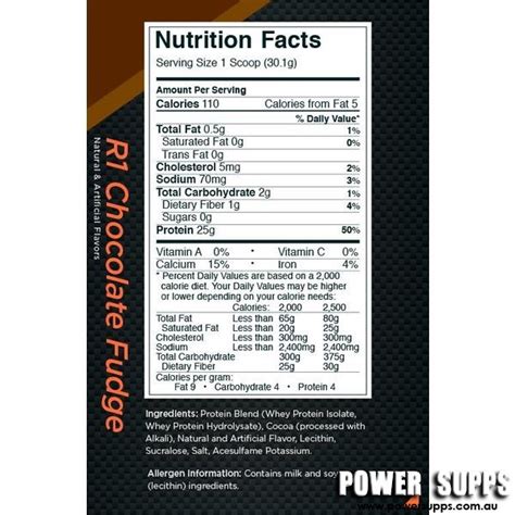 Rule 1 R1 Protein - Power Supps