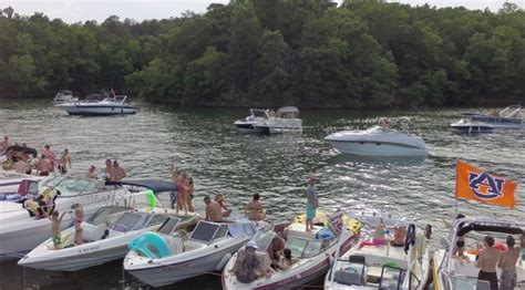 Chimney Rock Lake Martin Memorial Day Weekend Skybama Video Production