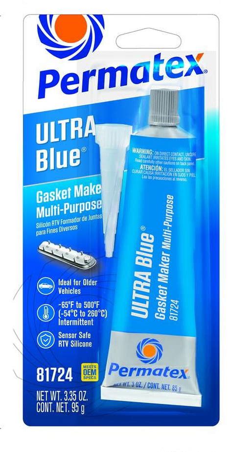 Permatex Ultra Blue Silicone Automotive Gasket Maker Walmart