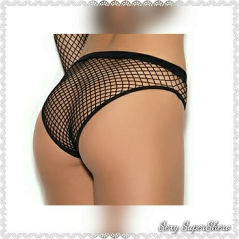 Sexy Supershero Intimates Sleepwear Plus Fishnet Cami Top Bootyshorts Lingerie Set Poshmark